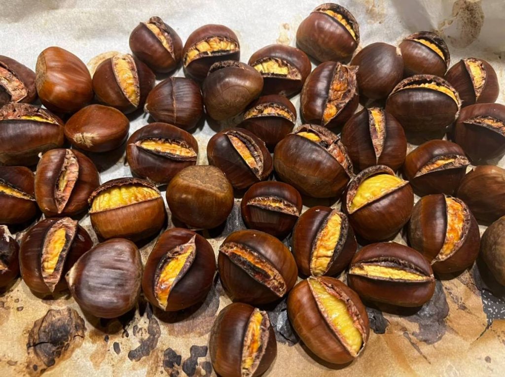 roasted chestnuts